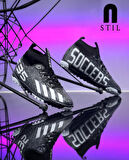  Erkek Çocuk Halısaha Çoraplı Çivisiz Futbol Spor Ayakkabısı F35HS