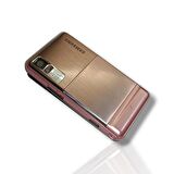Samsung F480 Kasa Samsung Galaxy F480 Uyumlu Pembe Renk Orta Kasa Ön Arka Kapak Tuş Takımı 