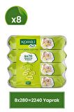 Komili Soft Islak Havlu - 4 x 70 x 8 - 2240 Yaprak