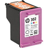 Hp F6U65AE (302) Renkli Orjinal Kartuş