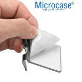 Microcase Çok Amaçlı Mutfak Banyo vb Alanlar için Metal Havlu Bornoz Askılık Kanca 2 Adet - GÜMÜŞ AL4962