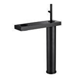 FONTANA YÜKSEK LAVABO BATARYASI (MAT SİYAH) FA-8025