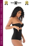 #Korse Toparlayıcı Kaymaz 2 Beden Küçülten Kadın Lazer Kesim Yüksek Bel Slip Korse - 2 Adet