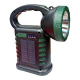 Wıson Ws-4343 Çok Fonksiyonlu Solar Şarjlı Powerbanklı Kamp Lambası