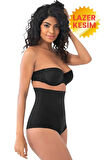 Uniquetrenders Kadın Lazer Kesim  İnceltici ve Toparlayıcı Yüksek Bel Slip Korse 3'lü Set