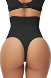 Uniquetrenders Kadın Dikişsiz Yüksek Bel Karın Toparlayıcı  String Korse 2'li Set