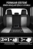 Dacia Lodgy (facelift 2016) 1.2 Tce (116 Hp) S&s 2016 UYUMLU  OTO KOLTUK KILIFI GRİ