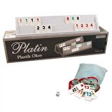 FABBATOYS Platin Plastik Okey Takımı
