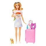FABBATOYS HJY18 Barbie Seyahatte Bebeği ve Aksesuarları