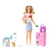 FABBATOYS HJY18 Barbie Seyahatte Bebeği ve Aksesuarları