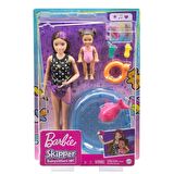 FABBATOYS FHY97 Barbie Bebek Bakıcısı Bebeği ve Aksesuarları Oyun Seti