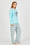 Baskılı Pijama Takım