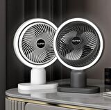 3 Kademeli Masaüstü Vantilatör Şarjlı Soğutucu Usb Fan