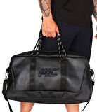 MuscleCloth Elite Kordonlu Spor Çanta Siyah