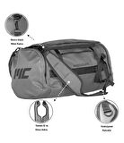 MuscleCloth Convertible Spor Çanta Gri