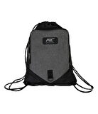 MuscleCloth Sackpack Spor Çanta Siyah Gri