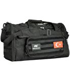 MuscleCloth Tactical Duffel Bag Silindir Çanta Siyah