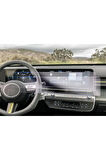 Favitek Hyundai Kona 2024 Gösterge Panel ve Navigasyon Uyumlu 9H Nano Ekran Koruyucu
