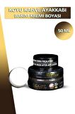 Bağcık + Fabcare Ayakkabı Bakım Kremi Boyası Cam Kavanoz Süngerli 50 ML Set
