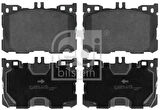 Febi 116428 Fren Balatası Ön 4Matic W205 18-C257 18-W213 18-C238 18-C253 19-EQC N293 19- A0004204900