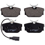 Febı 16412 Arka Fren Balatası Fıslı Transporter T4 Multıvan Caravelle 97>03