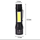 Wuben Wb-017 Zoomlu Şarjlı Cob Led Güçlü El Feneri