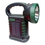 Wıson Ws-4343 Çok Fonksiyonlu Solar Şarjlı Powerbanklı Kamp Lambası