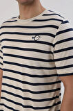 Fibula Moda Çizgili Erkek Tişört