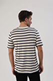 Fibula Moda Çizgili Erkek Tişört