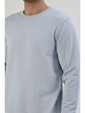 Fibula Moda Erkek Açık Mavi Sweatshirt