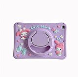 Samsung Galaxy Tab A9 8.7 inç X110 X115 Uyumlu Cute Dolls Standlı Çocuklara Özel Karakterli