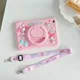 Samsung Galaxy Tab A9 Plus 11 inç X210 X215 X216 Uyumlu Cute Dolls Standlı Çocuklara Özel Karakterli