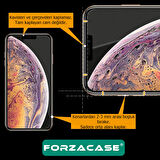 Forzacase iPhone 16e ile uyumlu Temperli Kırılmaz Cam Ekran Koruyucu - FC002