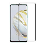 Forzacase Huawei Nova 10 SE ile uyumlu Çerçeveli Tam Kaplayan Temperli Ekran Koruyucu - FC003