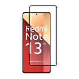 Forzacase Xiaomi Redmi Note 13 Pro 4G Çerçeveli Tam Kaplayan Temperli Ekran Koruyucu - FC003