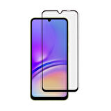Forzacase Samsung Galaxy A05 Çerçeveli Tam Kaplayan Temperli Ekran Koruyucu - FC003