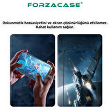 Forzacase Xiaomi Redmi 13C uyumlu Çerçeveli Tam Kaplayan Temperli Ekran Koruyucu - FC003