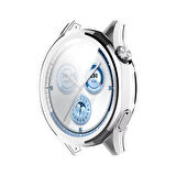 Forzacase Huawei Watch GT5 46mm ile uyumlu Önü Kapalı Ekran Korumalı Silikon Kılıf - FC010