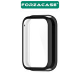 Forzacase Xiaomi Smart Band 9 Pro ile uyumlu Önü Kapalı Ekran Korumalı Silikon Kılıf - FC010