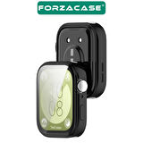 Forzacase Huawei Watch Fit 4 ile uyumlu Önü Kapalı Ekran Korumalı Silikon Kılıf - FC010