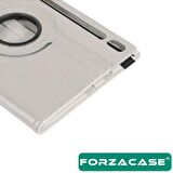 Forzacase Samsung Galaxy Tab S7 SM-T870 için 360 Derece Döner Standlı Kılıf - FC012