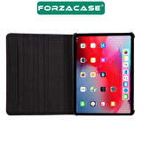 Forzacase iPad Air 11 2024 için 360 Derece Döner Standlı Kılıf - FC012