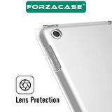 Forzacase Apple iPad 10.2 - 10.5 inch ile Uyumlu Silikon Kılıf Şeffaf - FC013