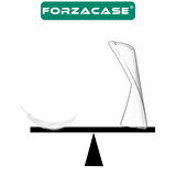 Forzacase Apple iPad 10.2 - 10.5 inch ile Uyumlu Silikon Kılıf Şeffaf - FC013