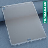 Forzacase iPad Air 11 2024 ile Uyumlu Silikon Kılıf Şeffaf - FC013