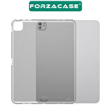 Forzacase iPad Pro 13 2024 ile Uyumlu Silikon Kılıf Şeffaf - FC013