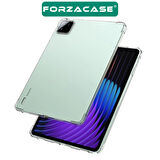 Forzacase Xiaomi Pad 7 / Pad 7 Pro 11.2 inch ile uyumlu Anti Shock Silikon Kılıf Şeffaf - FC014