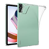 Forzacase Xiaomi Redmi Pad 10.61 inch Tablet ile uyumlu Anti Shock Silikon Kılıf Şeffaf - FC014