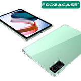 Forzacase Xiaomi Redmi Pad 10.61 inch Tablet ile uyumlu Anti Shock Silikon Kılıf Şeffaf - FC014