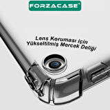 Forzacase Samsung Galaxy Tab S7 Plus 12.4’’Anti Shock Silikon Kılıf + Temperli Kırılmaz Cam - FC014